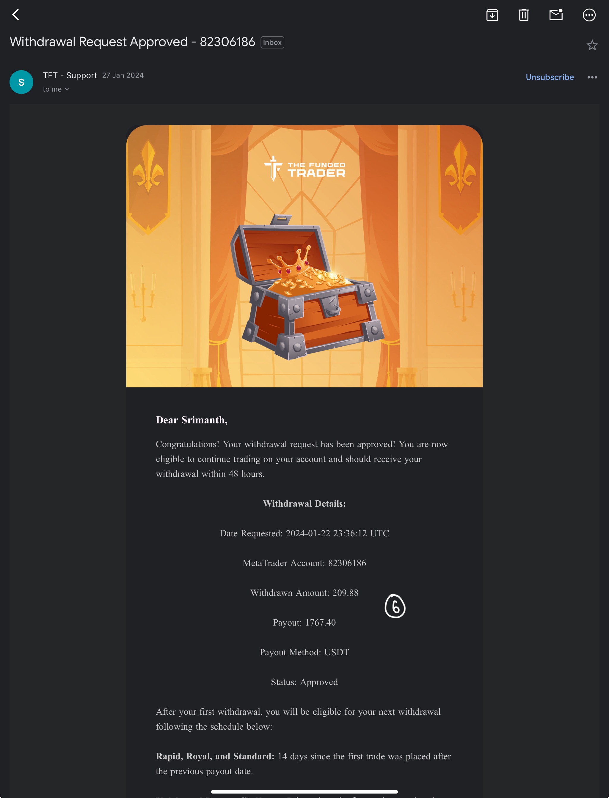 Payout Certificate 27